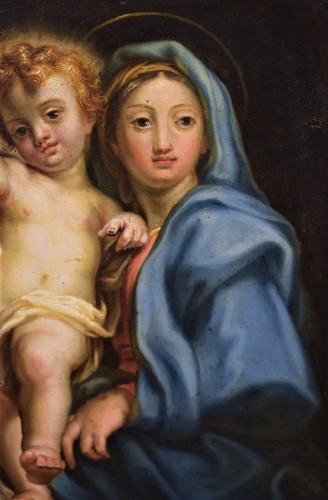 Tableaux et dessins Tableaux XVIIe siècle - Vierge à l'Enfant - Carlo Maratta (1625 -1713)